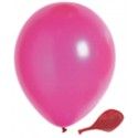 Grand sachet 100 ballons nacrés, 30 cm, fuchsia