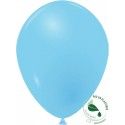 Lot 100 MINI ballons 15 cm opaques Ciel