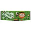 BANNIERE St Patrick's Day rectangle 74cm x 2,20m