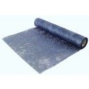 Chaks C51030117, Chemin de Table Brillance 30cm x 10m, Bleu polaire