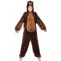 Chaks C1050164, Déguisement Peluche Ours brun 164 cm, adulte