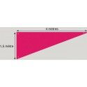 Chaks C340011 - Tenture de plafond Triangle, Fuchsia 