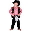 Chaks C4076128, Déguisement Cowboy 128cm, 7-9 ans