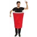 Chaks C4231, Déguisement Gobelet Beer Pong, adulte