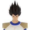 Chaks C4417, Perruque Vegeta Saiyan ® adulte, Noire