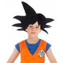 Chaks C4418, Perruque Goku Saiyan ® enfant, Noire