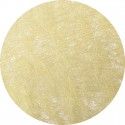 Chaks C53037001, Sachet de 10 Sets de table Ronds Brillance 34cm, Or