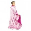 Party Pro 90873, Cape de princesse luxe réversible rose enfant