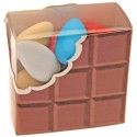 Ballotin Tablette de chocolat avec plexi