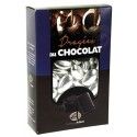 Sachet 500g de dragées CHOCOLAT - Argent brillant