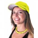 Party Pro 333136, Casquette sequin néon Jaune