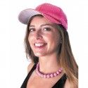 Party Pro 333139, Casquette sequin néon Rose