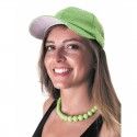 Party Pro 333138, Casquette sequin néon Vert