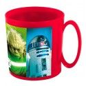 MUG micro-ondable pvc Star Wars ® rouge