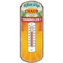 Thermomètre Il fait trop chaud (24,5cm)