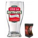 Verre à BIÈRE Retraite (avec carton)