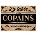 Set de table Rectangle TABLE Des Copains 42x29,5cm en jute rectangle