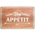 Set de table PVC rectangle BON APPETIT