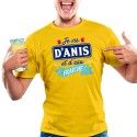 T-Shirt D'Anis et d'Eau fraiche, jaune taille L