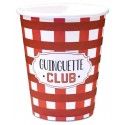 Lot de 6 Gobelets Guinguette Club 25cl