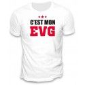 T-Shirt signatures C'est mon EVG avec feutre