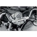 Toile Guidon Moto vintage 60x40cm