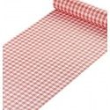 Chemin de Table Vichy Rouge 5m