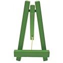 Petit chevalet bois 10CM luxe avec ficelle, Vert