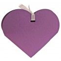 Ballotin coeur lilas