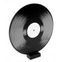 Disque Vinyle 33 TOURS ardoise bois marque-table 21,5cm vertical