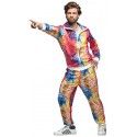 Survêtement DISCO DUDE multicolore, adulte homme L