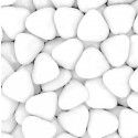 POCHON 500g MINI-COEUR, Blanc brillant (mini-coeurs)