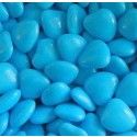 POCHON 500g MINI-COEUR, Turquoise brillant (mini-coeurs)