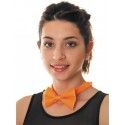 Party Pro 33311, Noeud papillon orange fluo adulte