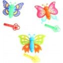 Party Pro 12011362, Mini-jouet Papillon volant 7,5 cm