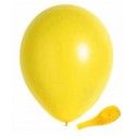 Sachet de 25 BALLONS Opaques 25cm, Jaune 25cm