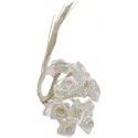 Sachet de 48 mini-Roses satin, Blanc