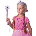 Party Pro 862107, Set princesse Ana violet 3 pièces