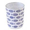 Bougeoir Photophore Poissons marins (x1)