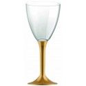 20 verres, pied Or