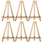 Set de 6 Mini-Chevalets en bois 8cm