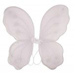 P'TIT Clown re10872 - Ailes de papillon - 32 x 48 cm, blanc