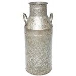 Chaks 11013, Très Grand Pot à lait en zinc avec poignées 51cm