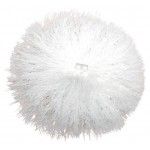 P'TIT Clown re15521 - Pom pom plastique, 110 gr, blanc