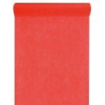 CHEMIN de table en tissu intissé, Rouge