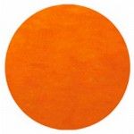 SANTEX 2812-12, Sachet de 50 sets de table Ronds unis, Orange