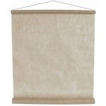 SANTEX 2933-98, Tenture intissée 12m, Taupe Naturel