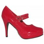 Chaussures Femme disco ROUGES, taille 38