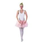 P'TIT Clown re39903 - Tutu en tulle doublé rose pâle