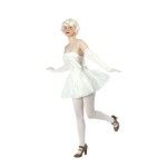 P'TIT Clown re39907 - Tutu en tulle doublé blanc